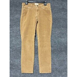 Lucky Brand Pants Women's 8/29 Beige Corduroy Lotita Skinny